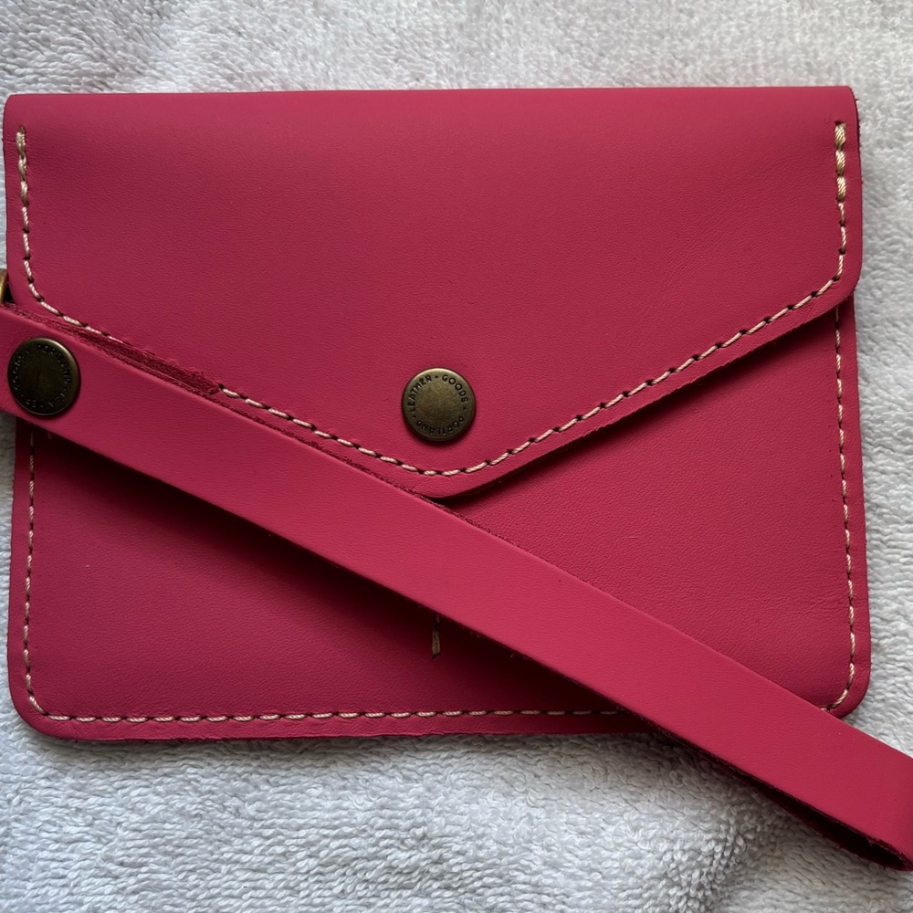 Portland Leather Passport Wristlet